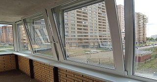 Остекление балкона Бирск цена от 9858 руб. м/п. за 50 часов